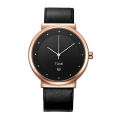 TOMI New Men's Watch Fashion Casual Men's and Women's Ultra Thin Watch Minimalist Men's Business Leather Quartz Watch Clock Gift. 