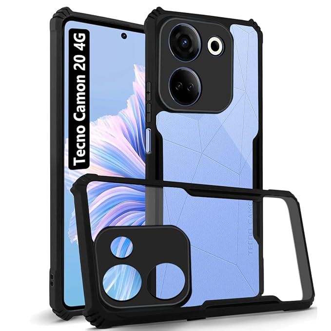 Ipaky%20Tecno%20Camon%2020%20/%20Tecno%20Camon%2020%20Pro%20Super%20Series%20Transparent%20Mobile%20Cover%20Case%20Shell%20-%20Image%203