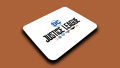 Justice League Printed White Mouse Pad | Computer & Laptop Mouse Pad. 