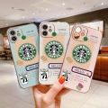 AnDyH Casing For Xiaomi Redmi Note 11 Pro 4G 5G Case Fashion Starbucks Label Full Cover Camera Protection Sofr Rubber Casess. 