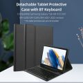 BT keyboard tablet case compatible with Samsung Tab A8. 