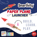 Smartivity Paper Plane Launcher | For Ages 4+ | STEAM DIY Toy | For Girls & Boys. 