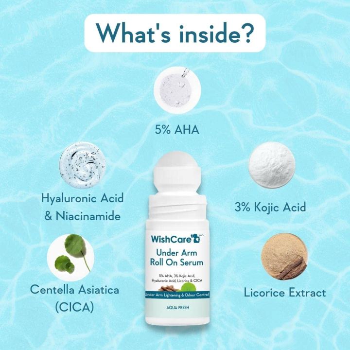 Wishcare%20Aqua%20Fresh%20Under%20Arm%20Roll%20On%20Serum%205%25%20AHA%20&%203%25%20Kojic%20Acid%20-%20Treats%20Pigmentation%20&%20Odour%2050ml%20-%20Image%202