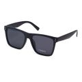Gorkha Brand Design Trendy Polarized Premium Quality Matte Black Sunglasses For Men. 