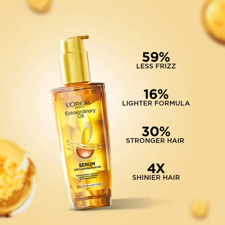 Loreal%20Paris%20Extraordinary%20Oil%20Serum%20For%20Dry,%20Flyaway%20&%20Frizzy%20Hair,%20With%206%20Rare%20Flower%20Oils,%20100ml%20-%20By%20Allure%20Cosmetics%20-%20Image%202
