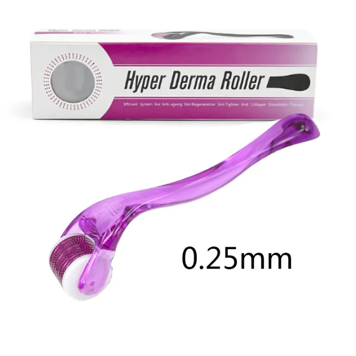 HOT%20Colorful%20Transparent%20Healthy%20Care%20540%20Derma%20Roller%20Beauty%20Needles%20Instrument%20for%20Face%200.2mm%200.25mm%200.3mm%20Titanium%20Skin%20Care%20Tool%20-%20Image%207