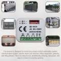 Garage Door Remote Control Receiver RX MULTI 300- 868MHz 433MHz Universal Switch for Gate Command Opener. 