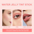 Kuying Fashion EELHOE Fruit Jelly Powder Blusher Lazy People Lip Gloss Stick Even Skin Highlight Blush Face Makeup Easy to Apply Lipstick. 