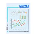 DOMS Graph Exercise Book | Graphical Square, one side Ruled | 64GSM | 28 Pages | 22 x 28 cm | Pack of 1 | For School, College and Office Use, 7991. 