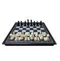 Taisanlin No. 3325 Magnetic High-Glass Chess Set – Foldable & Travel-Friendly. 
