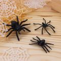 20Pcs/Pack Party Supplies Spider Web Halloween Plastic Fake Spider Prank Toys Haunted House Prop Decorative Spiders. 
