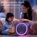 Portable 2400V High Voltage Electric Mosquito Killer UV Light Hanging/Free-standing Shock Mosquito Light Safe Charging Electric Fly Trap Light Indoor Use. 