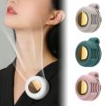 New Clip On Portable Silent Fan USB Rechargeable 3-Speed Adjustable Mini Bladeless Fan Lightweight Waist Clip Fan for Outdoor&Office. 