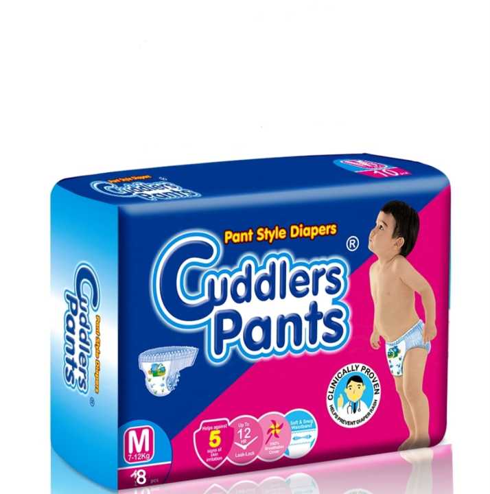 Cuddlers Diaper Medium - 8 Pcs (5 Packets Bundle)