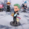 One Piece Chibi Action Figure Set. 