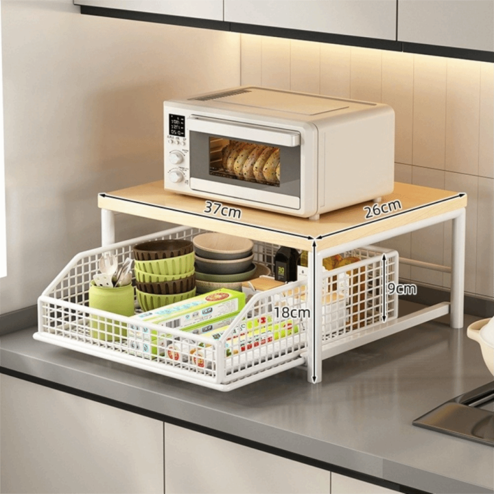 Multi-Functional%20With%20Drawers%20Microwave%20Stand%20Space%20Saving%20Countertop%20Storage%20Multi-Appliance%20Rack%20Kitchen%20Organizer%20Rice%20Cooker%20-%20Image%203