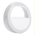 LED Ring Light Selfie Night Flasher for IPhone 7/ Samsung/ Xiaomi Smart Phone (Include AAA Batteries ). 