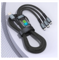 3 in 1 100W Fast Charging Data Cable Automatic Switch Off Syste. 