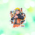 Naruto Anime Uzumaki Naruto Clone Jutsu Sticker For Laptop Notebooks. 