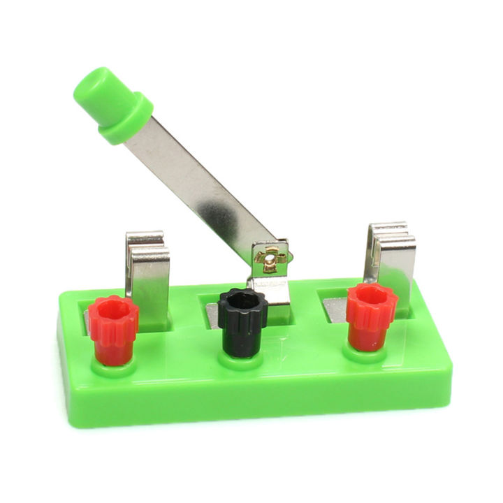 Single-pole Switch Easy To Operate Educational Tools ABS Single-pole Single-throw Switch for Electrical Experiments