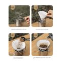 Reusable Steel Coffee Dripper Reusable Pour Over Coffee Maker(S). 