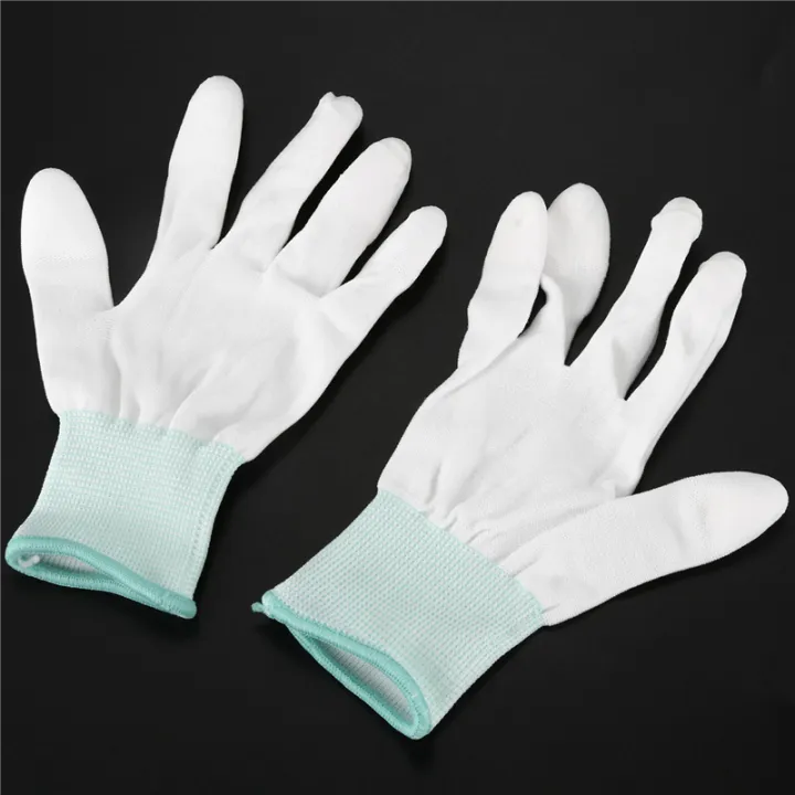 ARELENE%203%20Pair%20ESD%20PC%20Computer%20Working%20Anti-Skid%20Anti%20Skid%20Anti-Static%20White%20Gloves%20New%20-%20Image%206