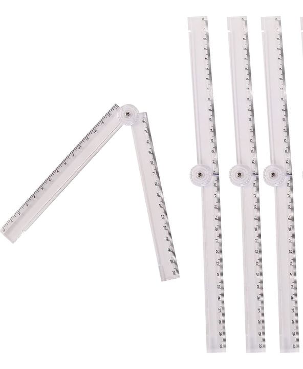 Isomars%20Transparent%20Folded%20Ruler%20Scale%2012%20Inch%20-%20Image%203