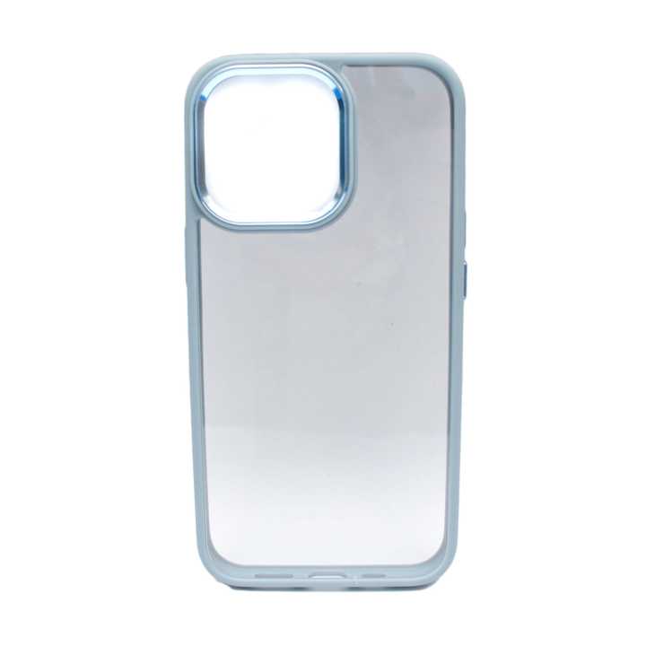 Grey Iphone 13 Pro Metal Camring Case