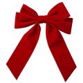 Girls Black Red Big Velvet Bow Hair Clip For Women Vintage Wedding Long Ribbon Korean Hair Pin Barrette Fashion Hair Accessories. 