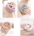 New Soft Mesh Bath Sponge Balls Cleaning Brush Body Cleaner Bathroom Accessories- 1 Piece (Suction Facility). 