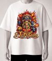 Devotion – Spiritual Devotional Graphic Printed T-Shirt-Brown, Blue, Black, Cream, White, Maroon. 