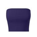 Tops, vests, shirts, bandeau bandeau chest, elastic tops, short sleeveless portable women's strapless tops, bandeau tops, suspenders. 