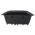 fasdaga 5X Car Auto Interior Inner Door Handle Pull Trim Compatible For F25 F26 X3 X4 2011-2017, Front Left Side,Black. 