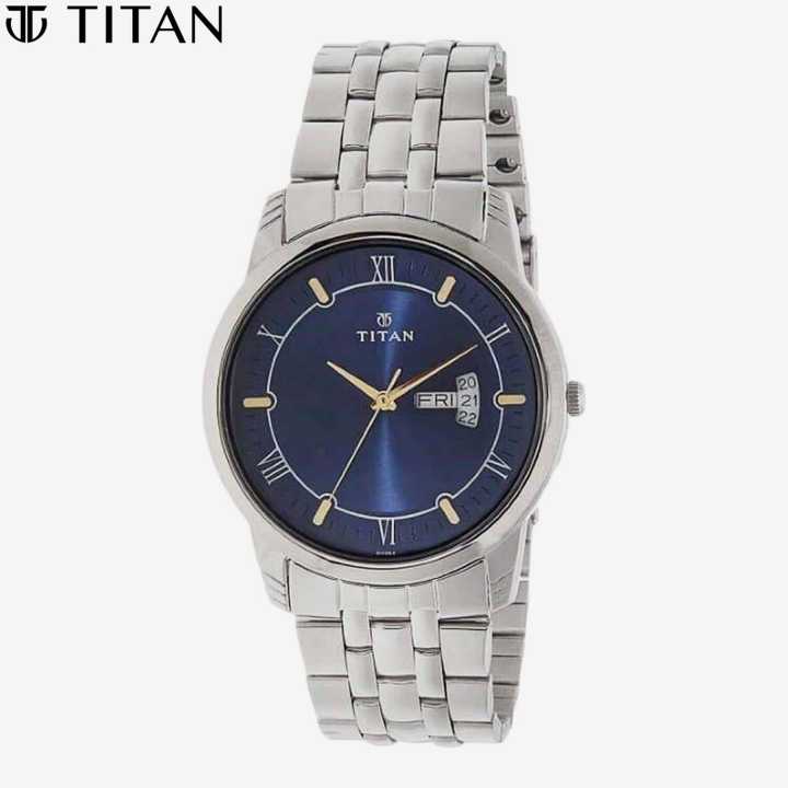 Titan Karishma Blue Dial Analog Watch For Men - 1774Sm01 | Daraz.com.np