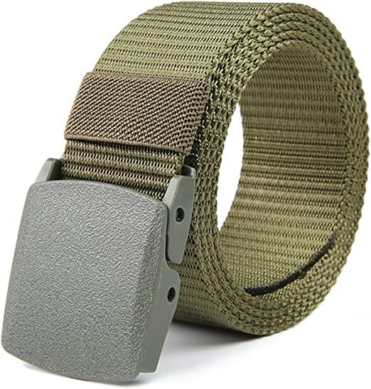 Canvas Quick Release Buckle Lightweight Outer Belt Men's Outdoor Training Belt