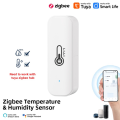 Tuya ZigBee Temperature Humidity Sensor Works with Assistant Smart Life. 