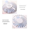 Cute Korean Design Mini Portable Fan with Lithium Rechargeable Battery. 