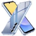 Back Case for Samsung Galaxy A55 5G Crystal Soft Clear | Shockproof Design | Transparent Soft Phone Back Cover. 