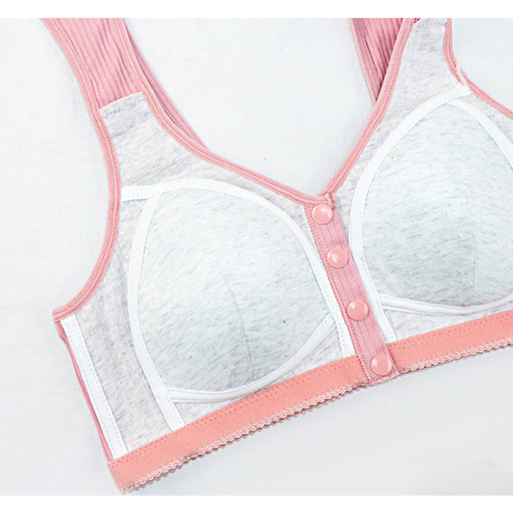 42%20Big%20Daily%20Women%20Middle-Aged%20Vest%20Sling%20Bra%20Women's%20Bra%20High%202025%20Quality%20Cotton%20Front%20Buckle%20Soft%20Lingerie%20Bust%204446BC%20Cup%20-%20Image%205