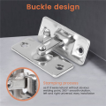 Bathroom Stainless Steel Doors Locks Door Sliding Right Angle Lock. 