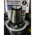 2L Electric Chopper - Stainless Steel Meat Grinder / Vegetable Chopper Multi-functional Food Processor. 