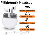Sutuiying 2025NEW Pro 6 TWS Wireless Headphones with Mic Fone Bluetooth Earphones Fashion Sport For Xiaomi Running Reduce The Noise Headset Earbud. 