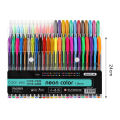Modeow Glitter Gel Pens 48pcs Gel Pen Set Glitter Highlighter Metallic Pens Quick-drying Ink Smooth Writing Back to School Supplies Yellow Gel. 