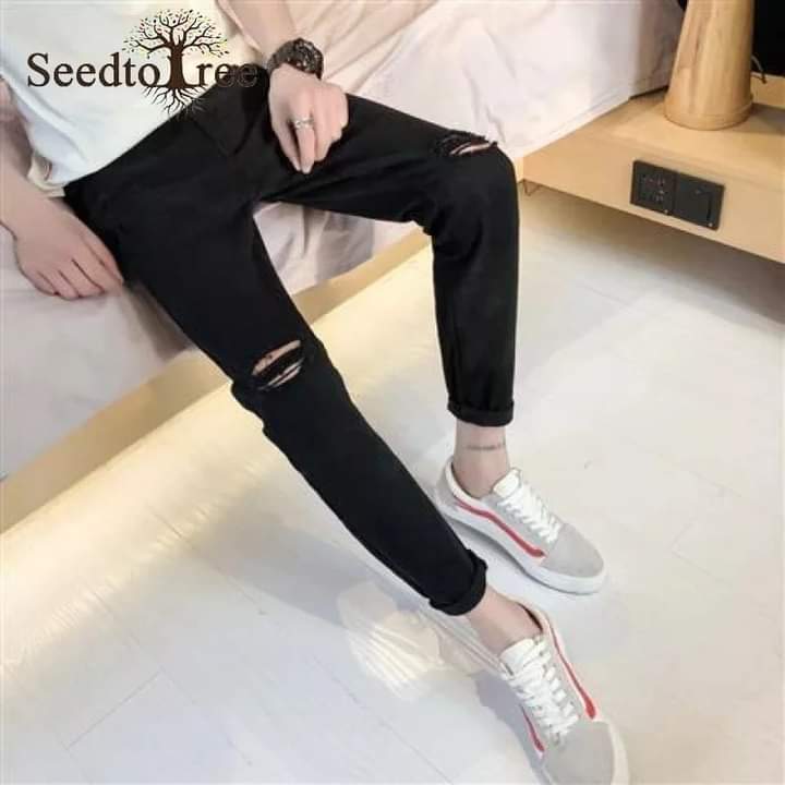 Black%20Skinny%20Knee%20Cut%20Jeans%20Pants%20For%20Men%20-%20Multisize%20%7CFashion%20%7C%20Jeans%20For%20Men%20%7C%20Pants%20For%20Men%20%7C%20Men'S%20Wear%20%7C%20-%20Image%202