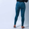 Women Skinny distressed jeans. 