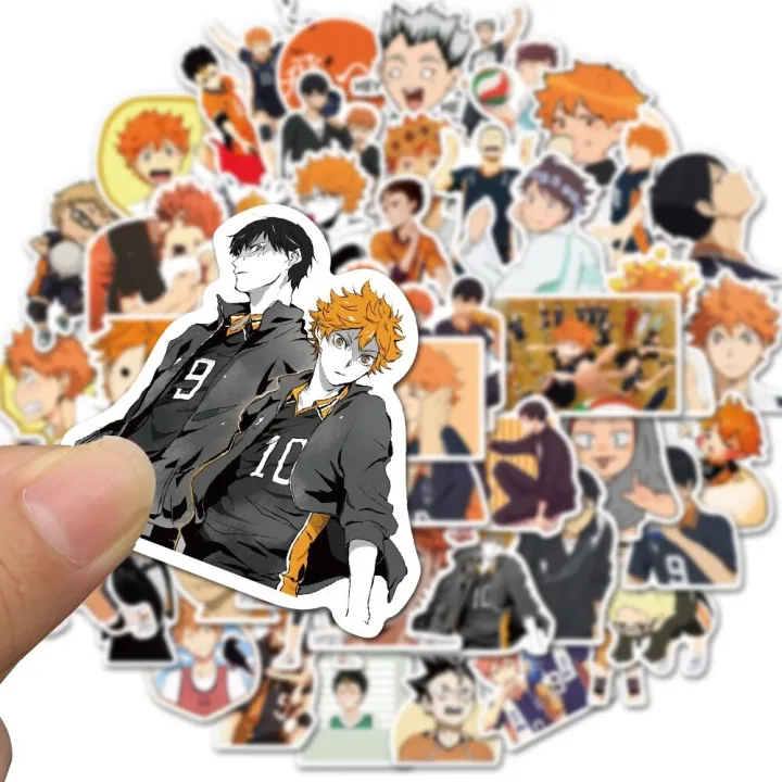 Artsy%20Home%2025/50%20Pcs%20Haikyuu!!%20Japanese%20Anime%20Stickers%20for%20Laptops%20Cellphone%20Guitar%20-%20Image%203