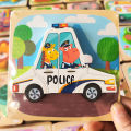 2025 New Children's Animal Wooden 3D Puzzle Board for Baby Early Montessori Education Toy Cartoon Board Stem Toys Table Game Newborn Gift. 