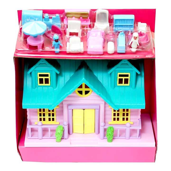 SQ-Skylare Funny House Play Set-Doll House Set For Kids