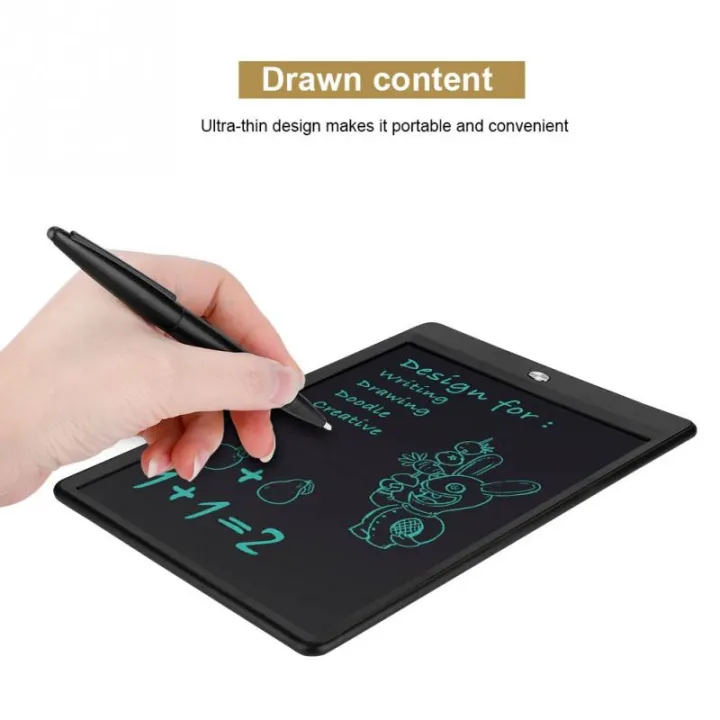 LCD%20Erasable%20Electronic%20Writing%20Tab/%20Drawing%20Board/%20Handwriting%20Pad%2012%20inch%20(Large%20Size)%20-%20Image%204