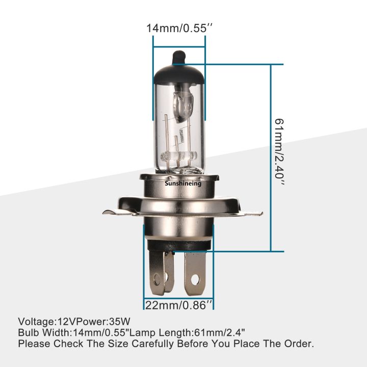 GOOFIT%202pcs/set%20Motorcycle%20H4%20Head%20Light%20Bulbs%2012v%2035w%20High%20Low%20Beam%20for%2050cc-250cc%20Chinese%20Scooter%20Go%20Kart%20ATV%20Dirt%20Pit%20Bike%20-%20Image%202